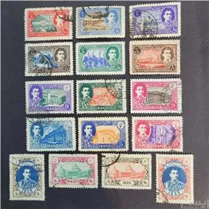 تمبر نفیس سری سوم پستی پهلوی