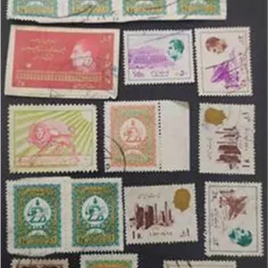 تمبر سری پهلوی 17 رقم پستی و یادگاری