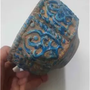 کاسه سفالی قدیمی توضیحات در پایین صفحه