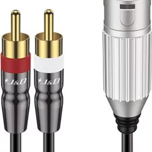 کابل صوتی JD XLR-2RCA Y