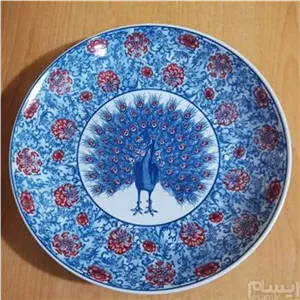 دیس گرد قلم آبی