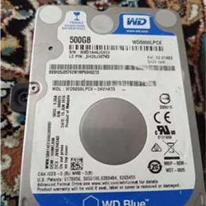 هارد لپ تاپ 500GB WD