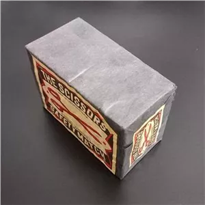 کبریت قدیمی جعبه چوبی چکسلواکی بسته 10 عددی