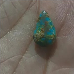 سنگ نگینی اشکی فیروزه اصل نیشابور