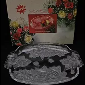 سینی گل رز کریستال ژاپنی