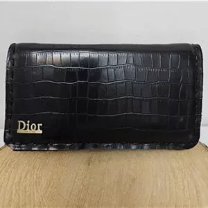 کیف پول چرم ایتالیا دیور مارکدار
