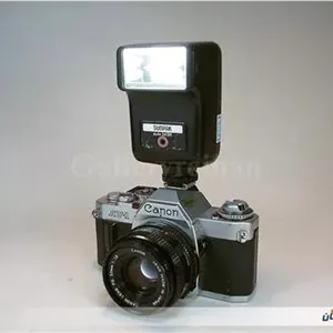فلاش قدیمی مارک SUNPAK auto 24SR ساخت ژاپن (9032)