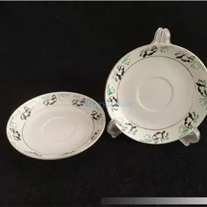 جفت نعلبکی قدیمی بسیار زیبا طرح پاندا (کد10687)
