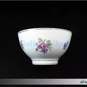 کاسه روسی قدیمی طرح گل زیبا (کد5954)