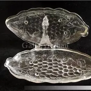 2عدد دیس بلوری یا خرما خوری گل انگوری (کد8-45397)