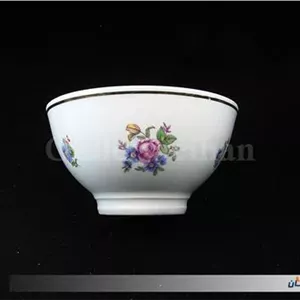 کاسه روسی قدیمی طرح زیبا گل (کد5944)