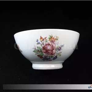 کاسه روسی قدیمی طرح زیبا گل (کد5799)