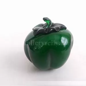 فلفل دلمه شیشه ای دست ساز قدیمی کمیاب (کد44448)