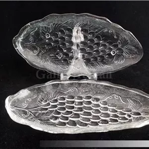 2عدد دیس بلوری یا خرما خوری گل انگوری (کد3-47702)