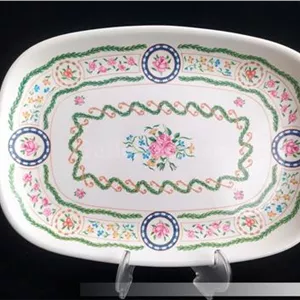 دیس قدیمی ملامین طرح زیبا و جذاب (کد48965)