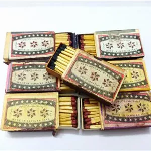 7 کبریت 3ستاره چوبی کشومقوایی زنجان 1341 (25484)