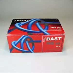 10عدد نوار کاست قدیمی مارک BAST HQ 60 (کد14488)