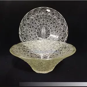 قاب و قدح بسیار زیبای قدیمی سایز بزرگ(6239-6274)