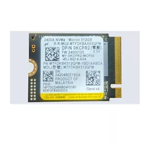 حافظه SSD Micron 512GB Gen 4 رو دستگاهیPulled Out