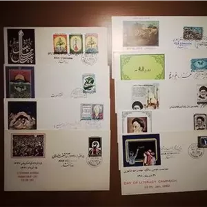 پاکت مهر روز جمهوری 52 عدد بدون تکرار