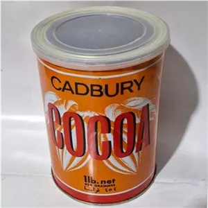 قوطی پودر کاکائو کادبوری CADBURY ساخت انگلیس