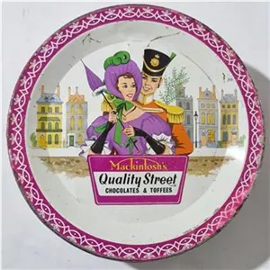 قوطی شکلات تافی QUALITY STREET ساخت انگلیس پهلوی