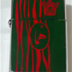 فندک بنزینی تبلیغاتی سیگار هما تاج دار ژاپن پهلوی