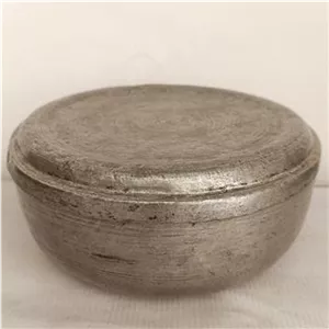 کاسه دربدار کماچ دان مسی قدیمی