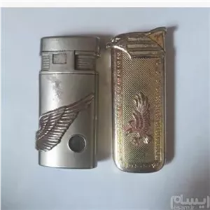 دو فندک عقاب فلزی قدیمی