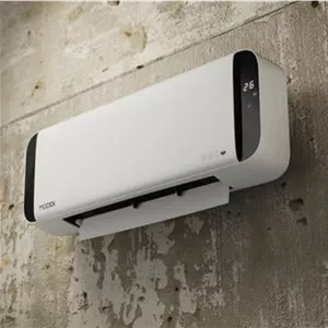 بخاری برقی سرامیکی دیواری مودکس ریموت دار