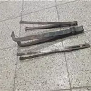 3 عدد انبر قدیمی ذغال گیر سایز بزرگ دستساز