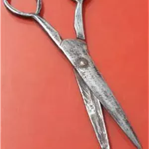 قیچی قدیمی دستساز زیبا کلکسیونی ش 6