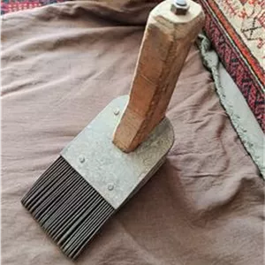 شانه قالی بافی سایز بزرگ زیبا و کلکسیونی