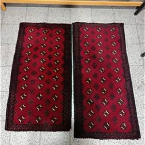 2 پشتی قالیچه ای دستباف قدیمی