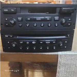 پخش کاست وcd فابریک 206
