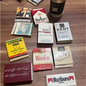 23 عدد کبریت خارجی قدیمی