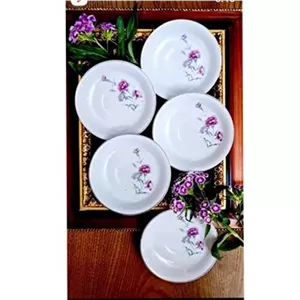 پنج عدد نلبکی گل میخک ژاپن