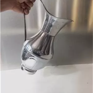 پارچ قدیمی برنجی روکش کروم
