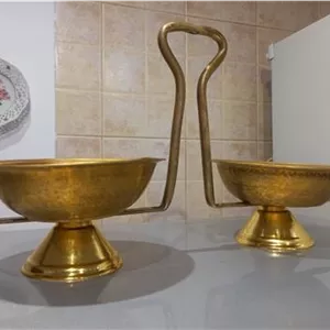 شکلات خوری برنجی 