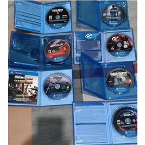 بازی های کلکسیونی ps4 ,شارژر و هدست .تمیز