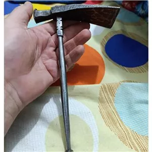 چکش کاردار فولادی قدیمی طلاکوب