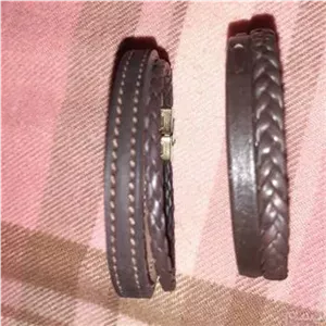 دو عدد دستبند چرم
