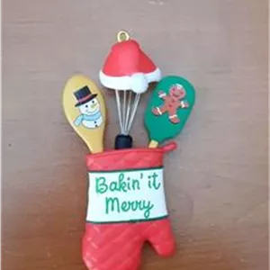 آویز تزئینی درخت کریسمس طرح وسایل آشپزی هالمارک