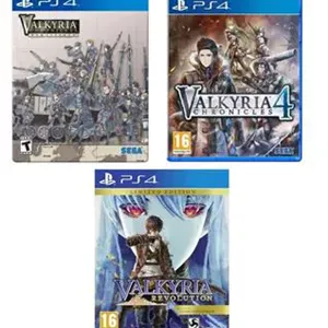 مجموعه بازی Valkyria PS4 (توضیح دارد)