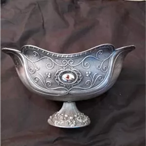 ظرف چندکاربردی جنس پیوتر(کشکول)قدیمی