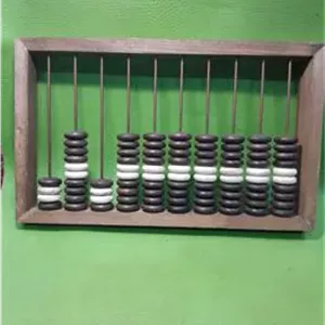 چرتکه چوبی دستساز کلکسیونی وآنتیک