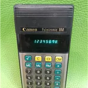 ماشین حساب لامپی Canon ژاپن کلکسیونی وآنتیک