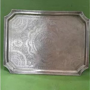 سینی ورشو قلم دست دوره پهلوی کلکسیونی وآنتیک