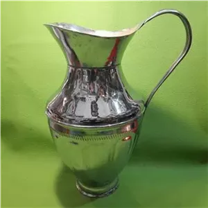 پارچ برنجی آب کروم کلکسیونی