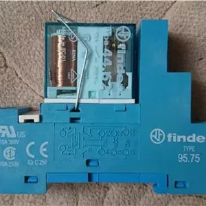 سوکت رله فیندر 10 آمپر بهمراه رله شیشه ای 10A